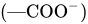 left-parenthesis em-dash COO Superscript minus Baseline right-parenthesis