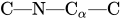 upper C em-dash upper N em-dash upper C Subscript alpha Baseline em-dash upper C