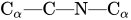 upper C Subscript alpha Baseline em-dash upper C em-dash upper N em-dash upper C Subscript alpha Baseline