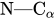 upper N em-dash upper C Subscript alpha Baseline