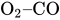 upper O Subscript 2 Baseline en-dash CO