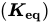 left-parenthesis bold-italic upper K Subscript bold eq Baseline right-parenthesis