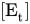 left-bracket upper E Subscript t Baseline right-bracket