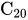 upper C Subscript 20