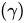 left-parenthesis gamma right-parenthesis