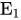 upper E Subscript 1