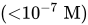 left-parenthesis less-than 10 Superscript negative 7 Baseline upper M right-parenthesis