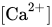 left-bracket Ca Superscript 2 plus Baseline right-bracket