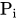 upper P Subscript i