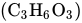 left-parenthesis upper C Subscript 3 Baseline upper H Subscript 6 Baseline upper O Subscript 3 Baseline right-parenthesis