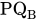 PQ Subscript upper B