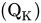 left-parenthesis upper Q Subscript upper K Baseline right-parenthesis