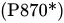 left-parenthesis upper P 870 asterisk right-parenthesis