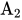 upper A Subscript 2